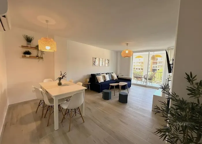 Elegante Y Luminoso De Playa Apartamento *